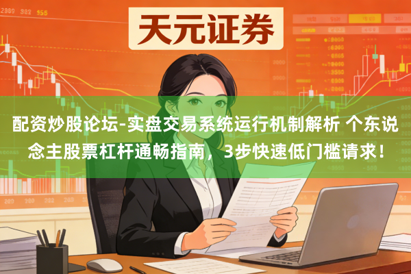 配资炒股论坛-实盘交易系统运行机制解析 个东说念主股票杠杆通畅指南，3步快速低门槛请求！