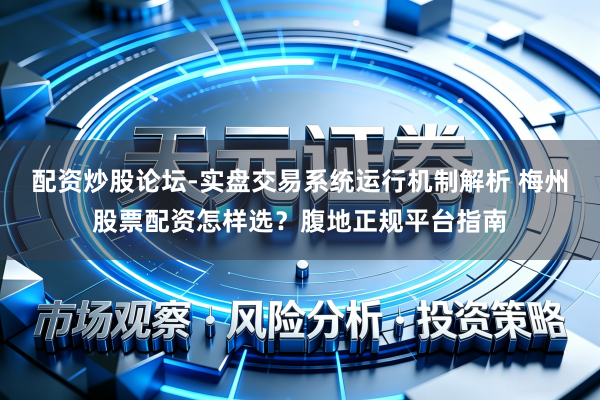 配资炒股论坛-实盘交易系统运行机制解析 梅州股票配资怎样选?腹地正规平台指南