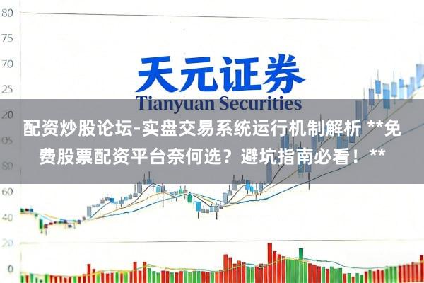 配资炒股论坛-实盘交易系统运行机制解析 **免费股票配资平台奈何选？避坑指南必看！**
